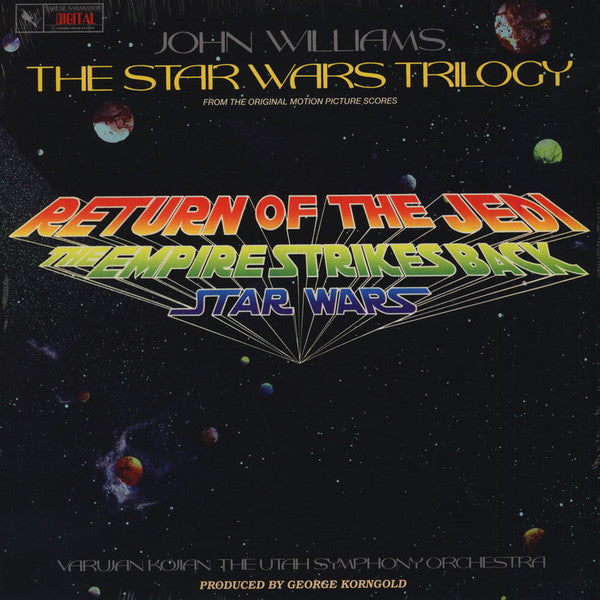 Soundtrack - John Williams (4), Varujan Kojian, The Utah Symphony Orchestra - The Star Wars Trilogy OST Vinyl LP Record