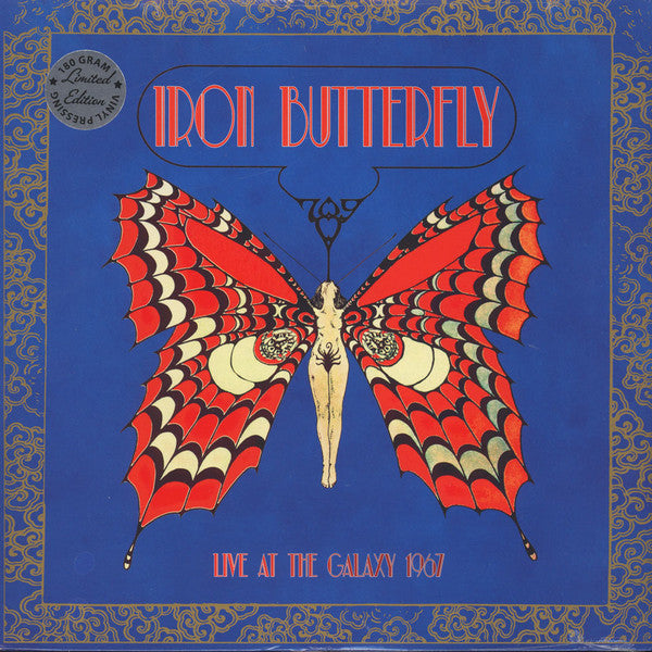 Iron Butterfly – Live At The Galaxy 1967 Vinyl LP Record