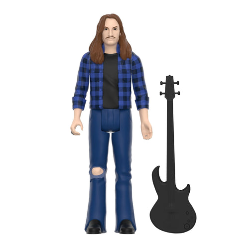 Super7 x Cliff Burton (Flannel Shirt) ReAction Figure