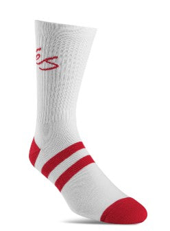 eS Script Stripe Crew Socks