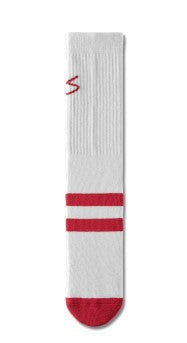 eS Script Stripe Crew Socks