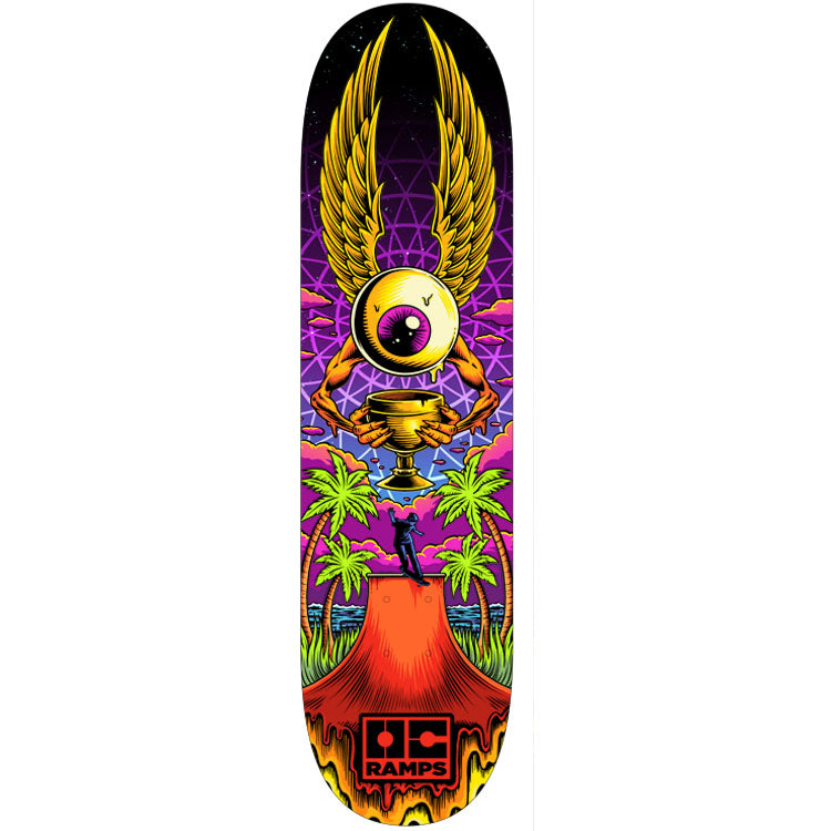 Volcano Vision OC Ramps Skateboard Deck