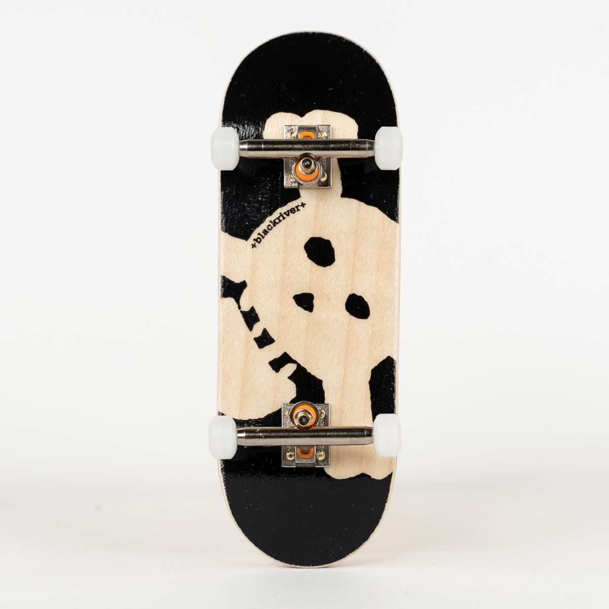 Blackriver Fingerboard "New Skull" Nature 7ply Complete