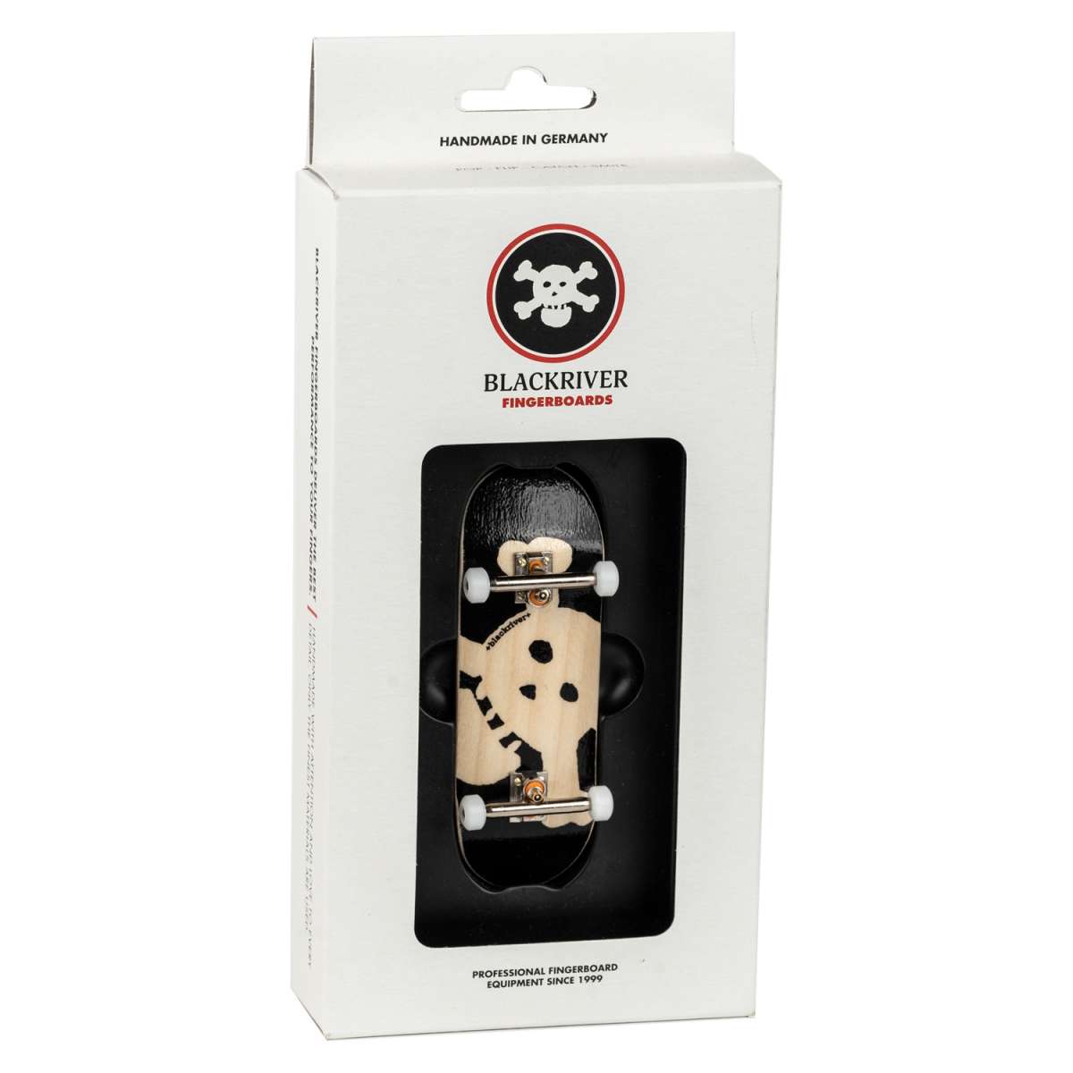Blackriver Fingerboard "New Skull" Nature 7ply Complete