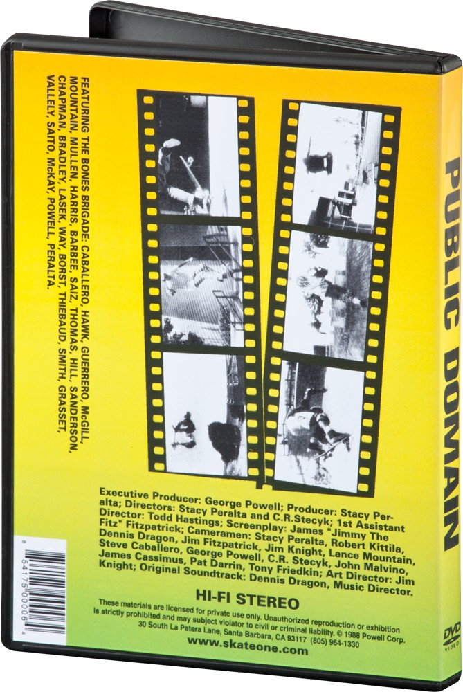 Powell Peralta Skateboards Public Domain DVD