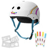 Wipeout Helmet - White (Youth)