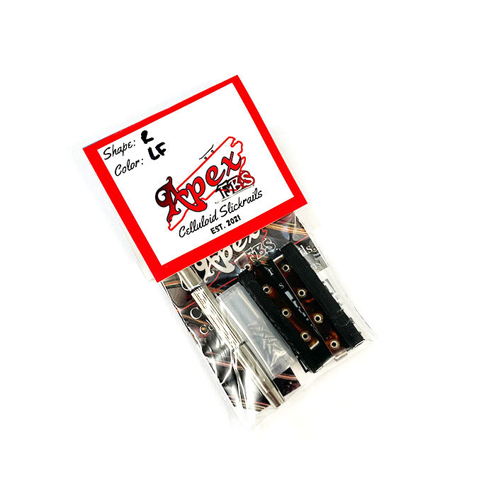 Apex FB Board Rails - White/Black