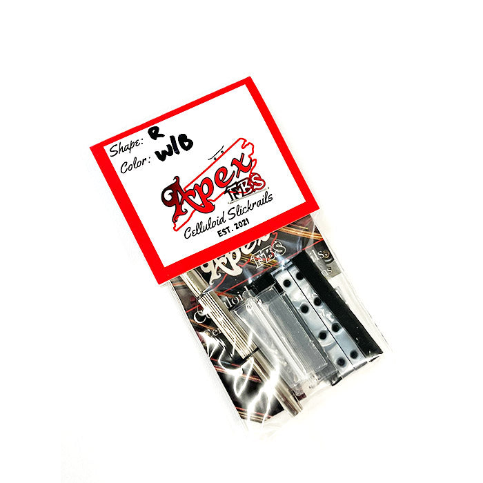 Apex FB Board Rails - White/Black