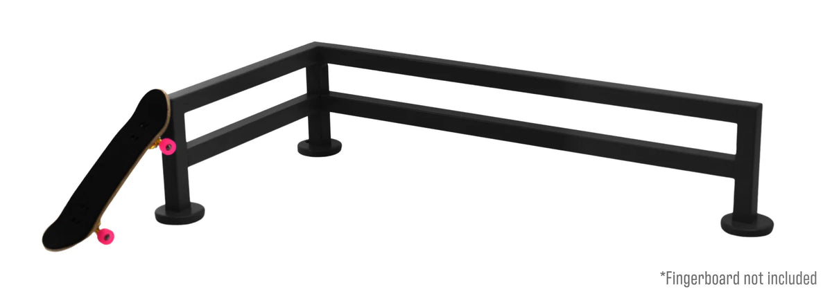 Teak - Fence Style L-Shaped Rail