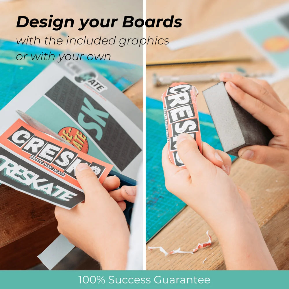 CRESKATE Fingerboard Construction Kit for Beginners
