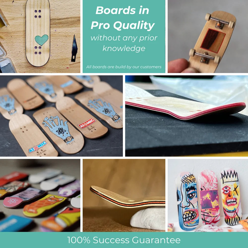 CRESKATE Fingerboard Construction Kit for Beginners