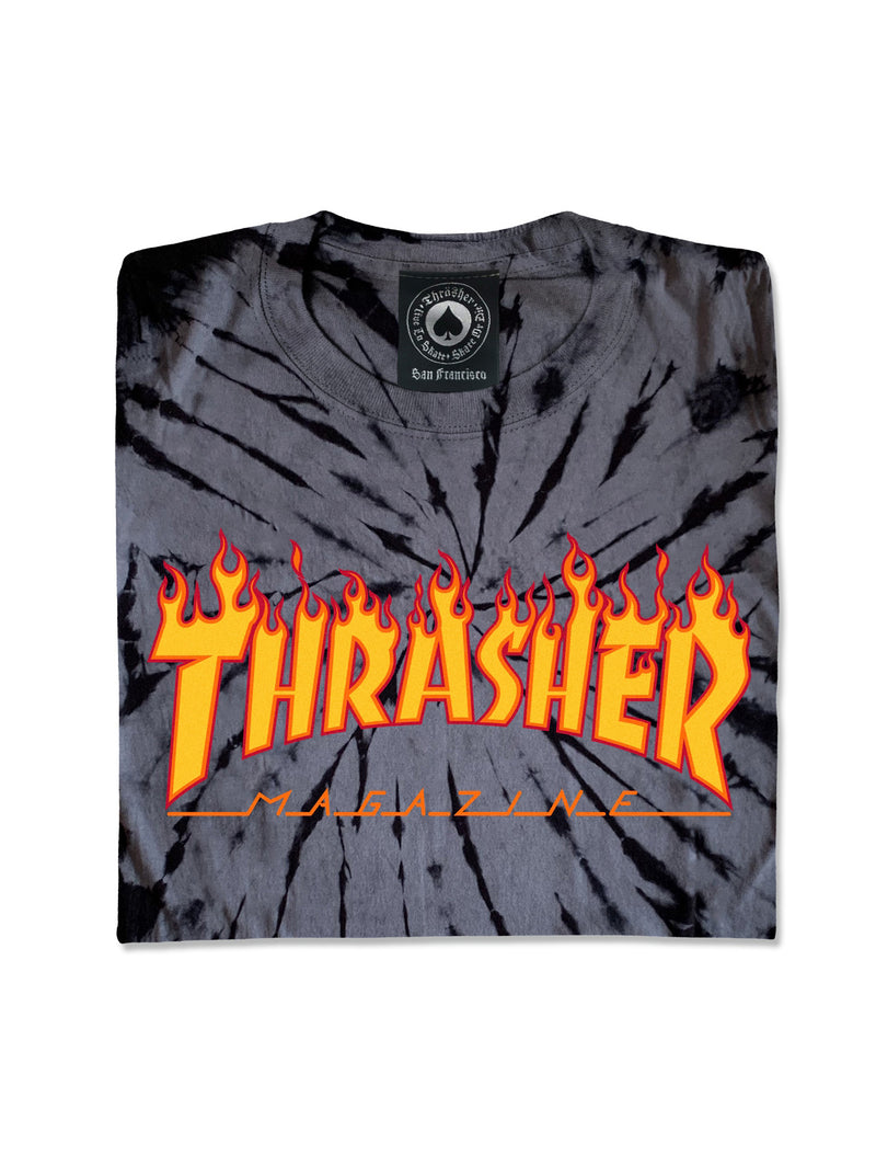 Thrasher Flame Logo Tie-Dye (Girl’s)