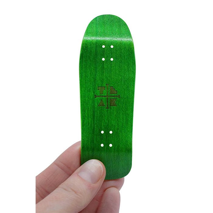 Carlsbad Cruiser Fingerboard Deck - Ghillie Green