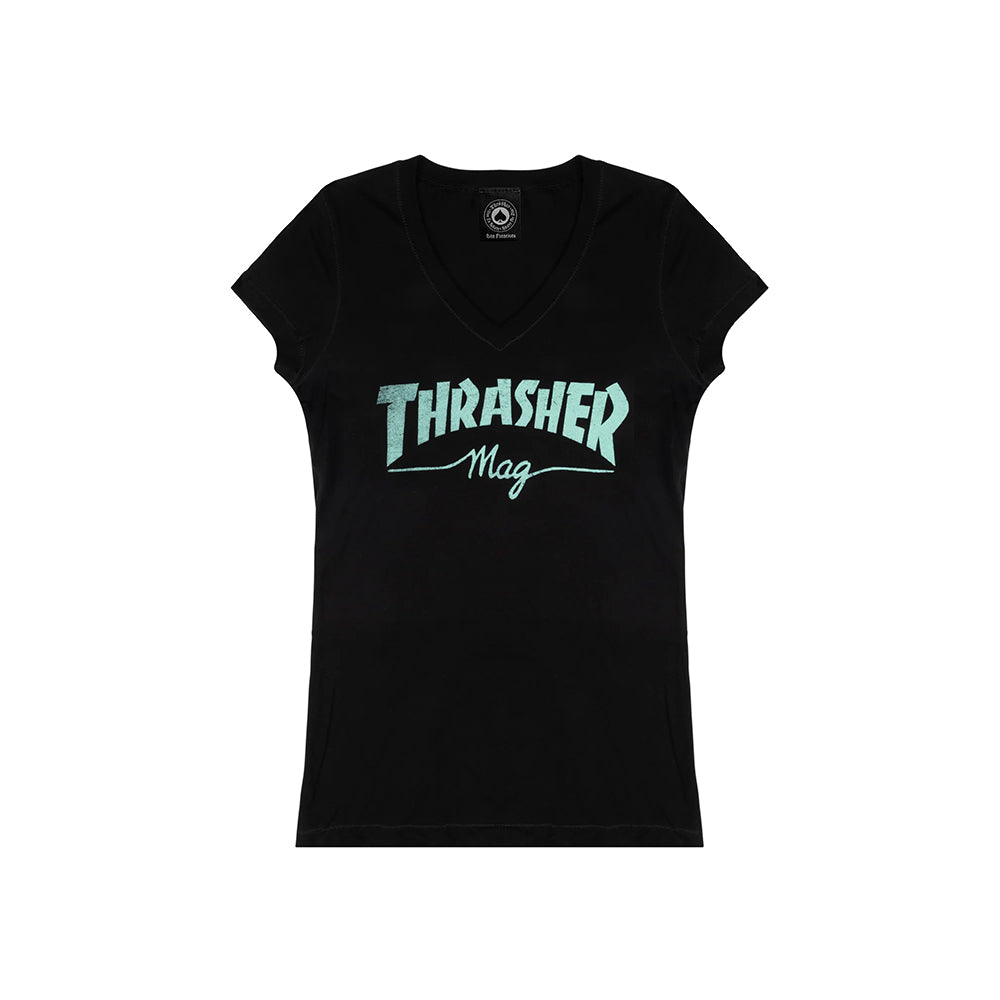 Thrasher Magazine Logo V-Neck (Girl’s)