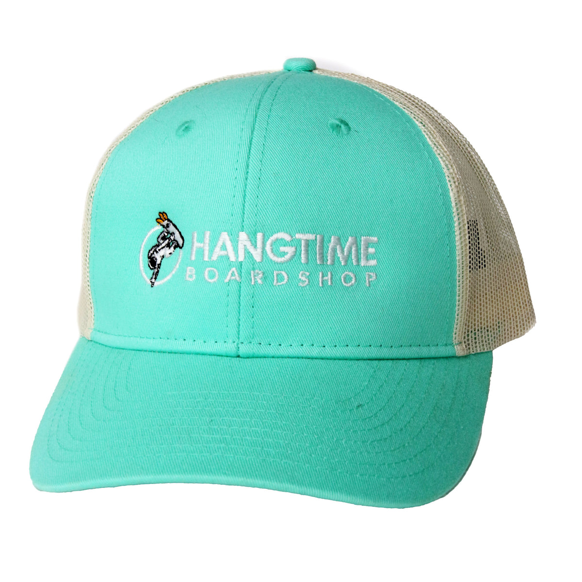 Hang Time Snapback Trucker Cap - Orange