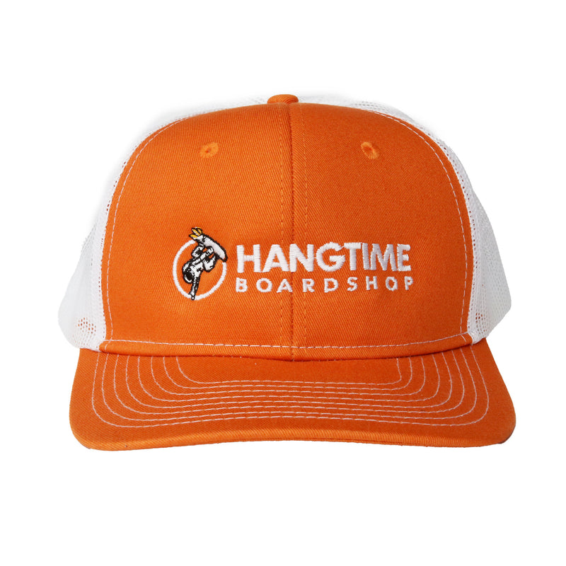 Hang Time Snapback Trucker Cap - Orange