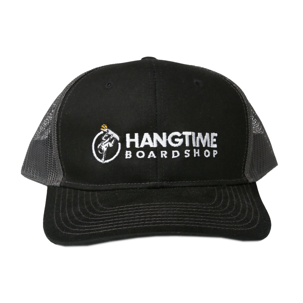 Hang Time Snapback Trucker Cap - Orange