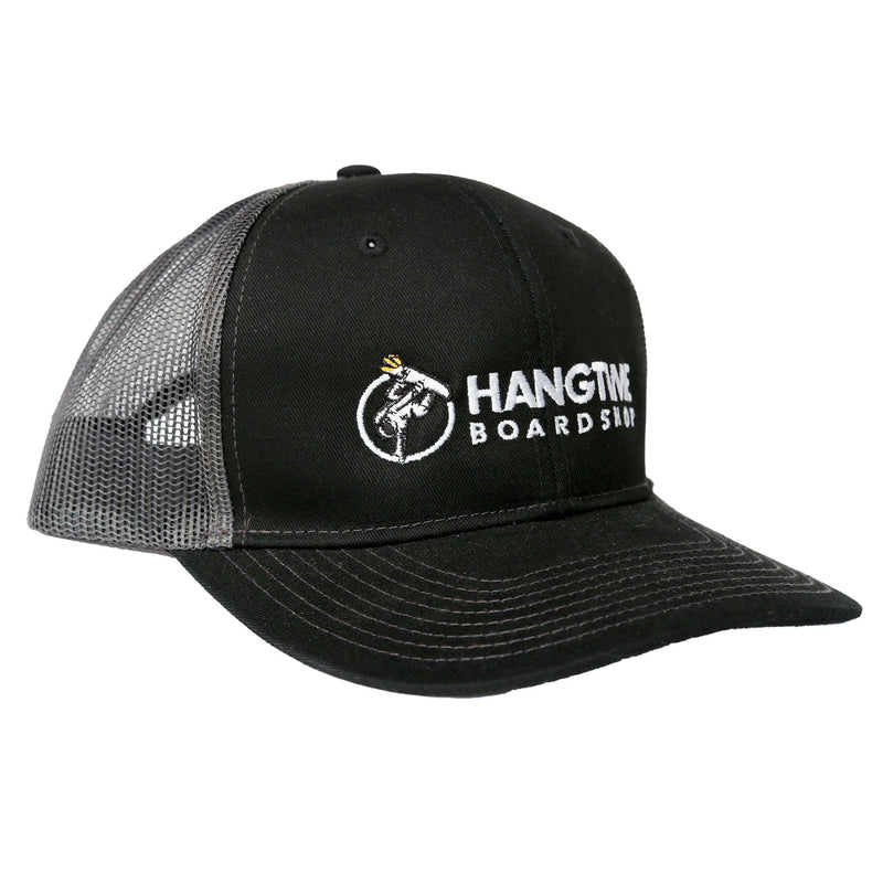 Hang Time Snapback Trucker Cap - Dark Grey / Purple