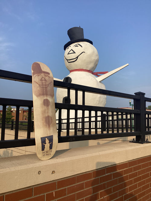 North St Paul Snowman