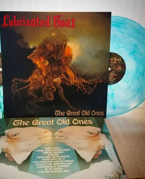 Lubricated Goat - The Great Old Ones Blue Color Vinyl LP Record