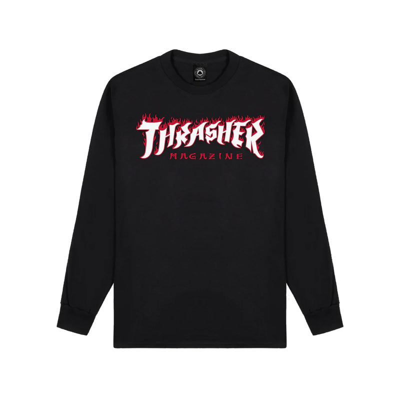 Thrasher Possessed Logo Long Sleeve Shirt