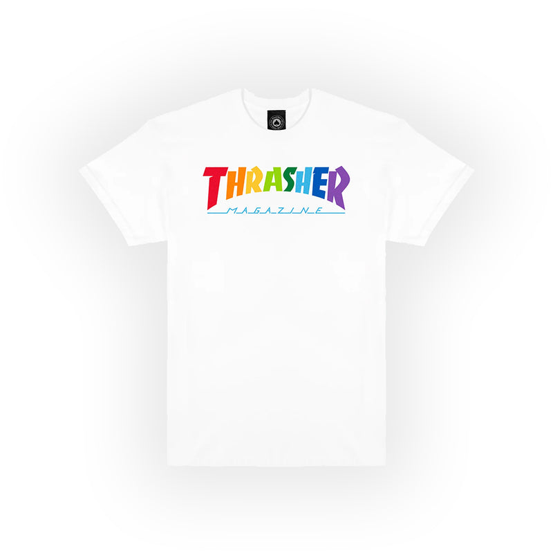 Thrasher Magazine Rainbow Shirt