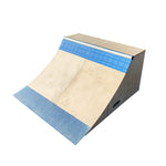 Blue Tile Quarterpipe by Brad McClain