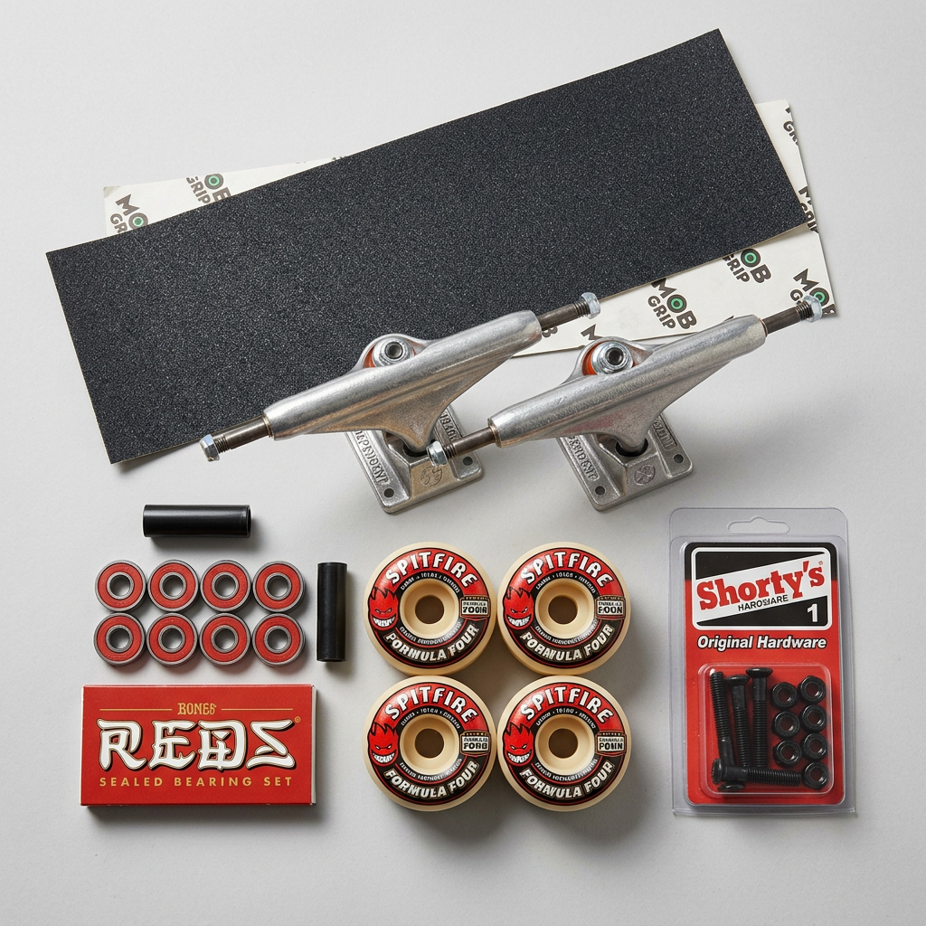 Skateboard Hardware (Everything but the deck)