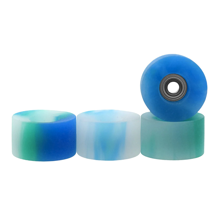 Teak Apex Cruiser Wheels - 61D Urethane Abec-9 Bearings