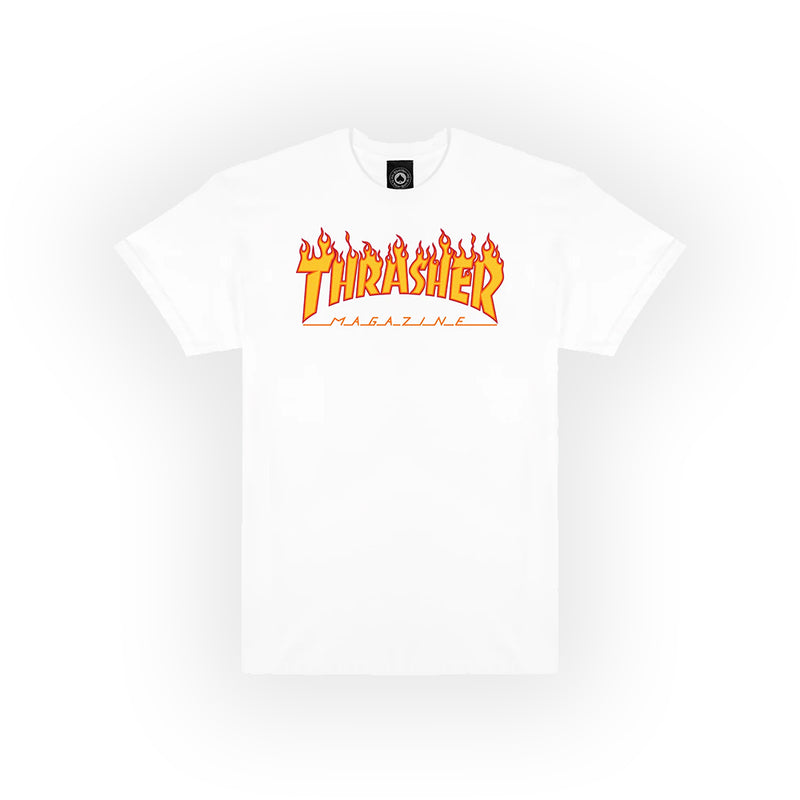 Thrasher Flame Shirt - White