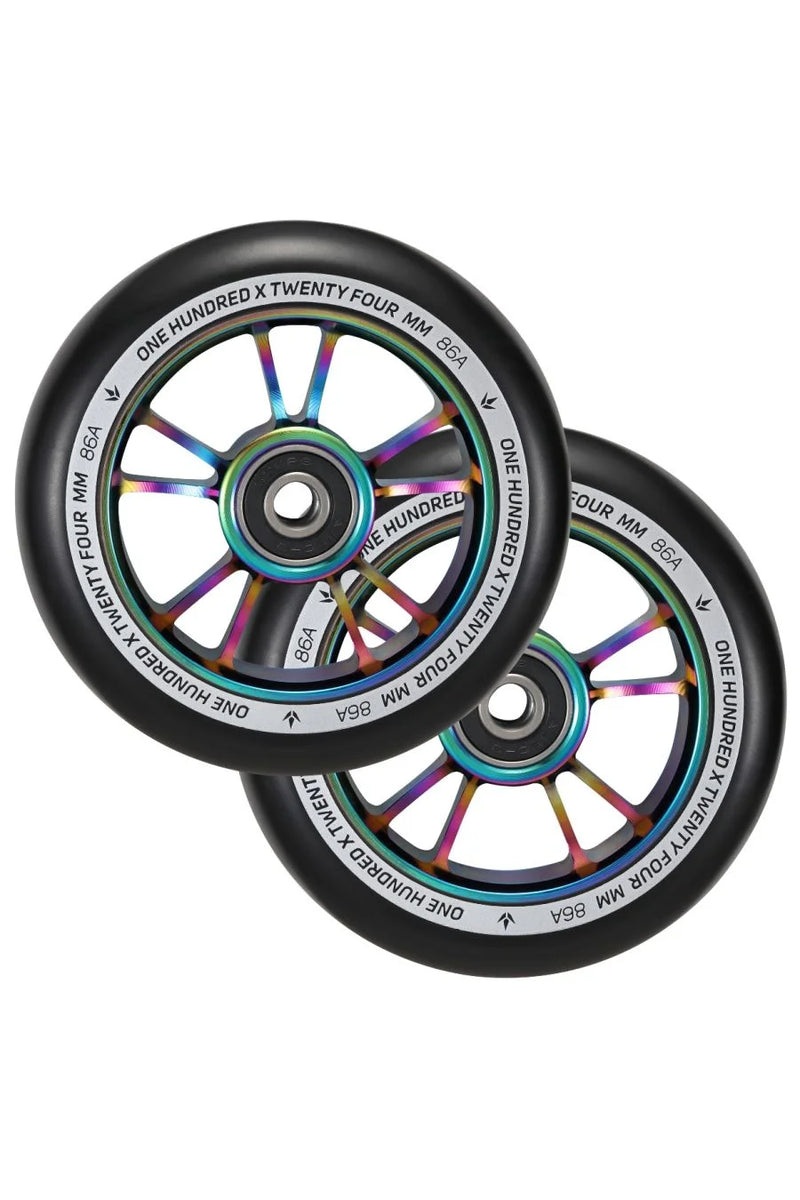 Envy - 100mm Wheels (Oil Slick / Black)