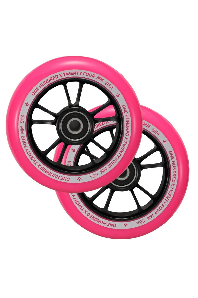 Envy - 100mm Wheels (Pink / Black)