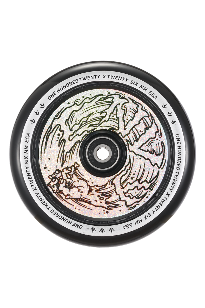 Envy - Hollowcore 120mm Wheels (Hand Hologram)