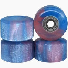 Apex Wheels - 77D Urethane - ABEC-9 Bearings - "Tanzanite"