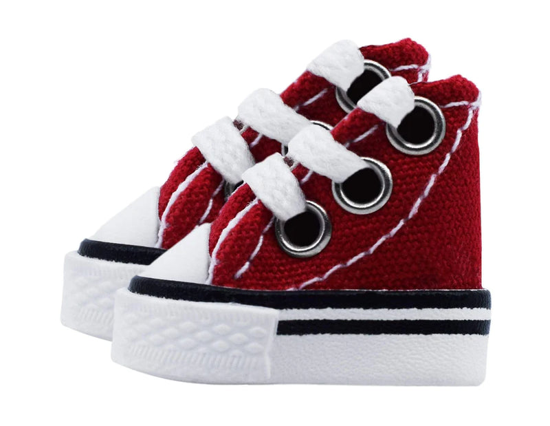 Fingerboard Shoes, Pair - red