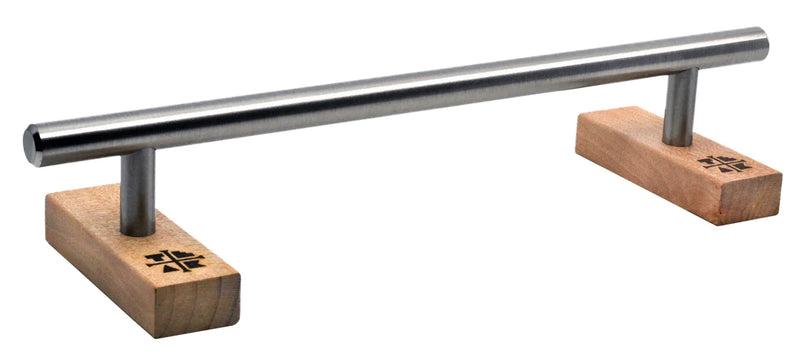 FIC SERIES - ROUND FINGERBOARD RAIL - MATTE SILVER COLORWAY - STANDARD EDITION (10 INCH)