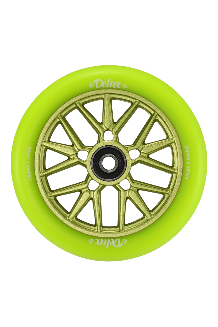 Envy - Delux 120mm Wheels (green)