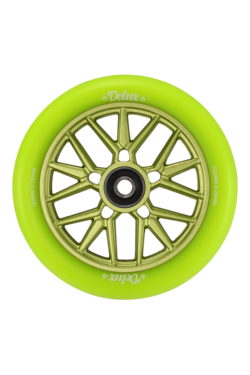 Envy - Delux 120mm Wheels (green)