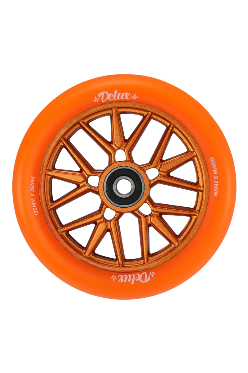 Envy - Delux 120mm Wheels (orange)