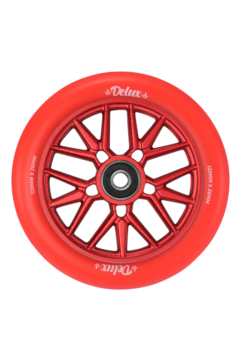 Envy - Delux 120mm Wheels (red)