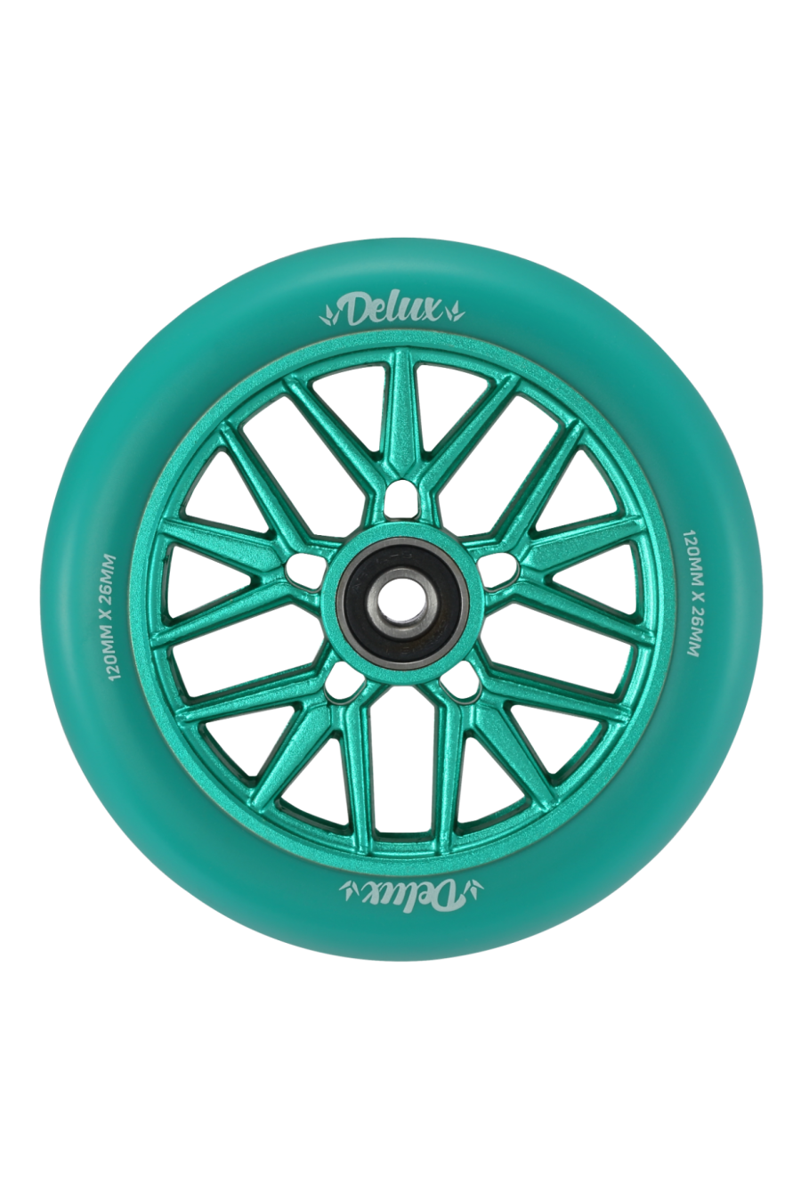 Envy - Delux 120mm Wheels (teal)