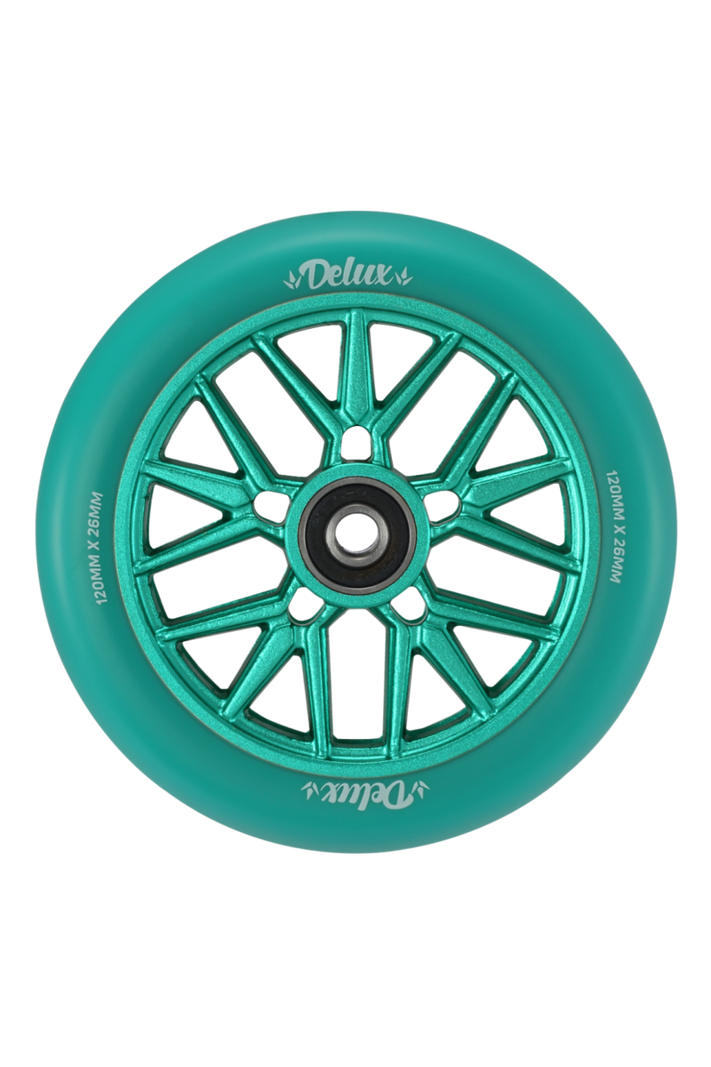 Envy - Delux 120mm Wheels (teal)