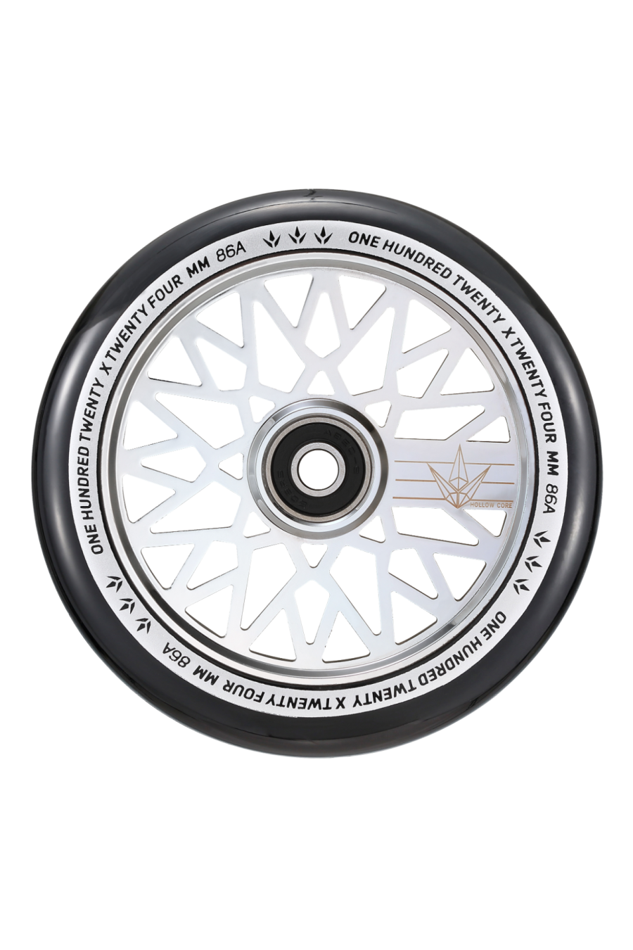Envy - Diamond Hollowcore 120mm Wheels (Chrome)