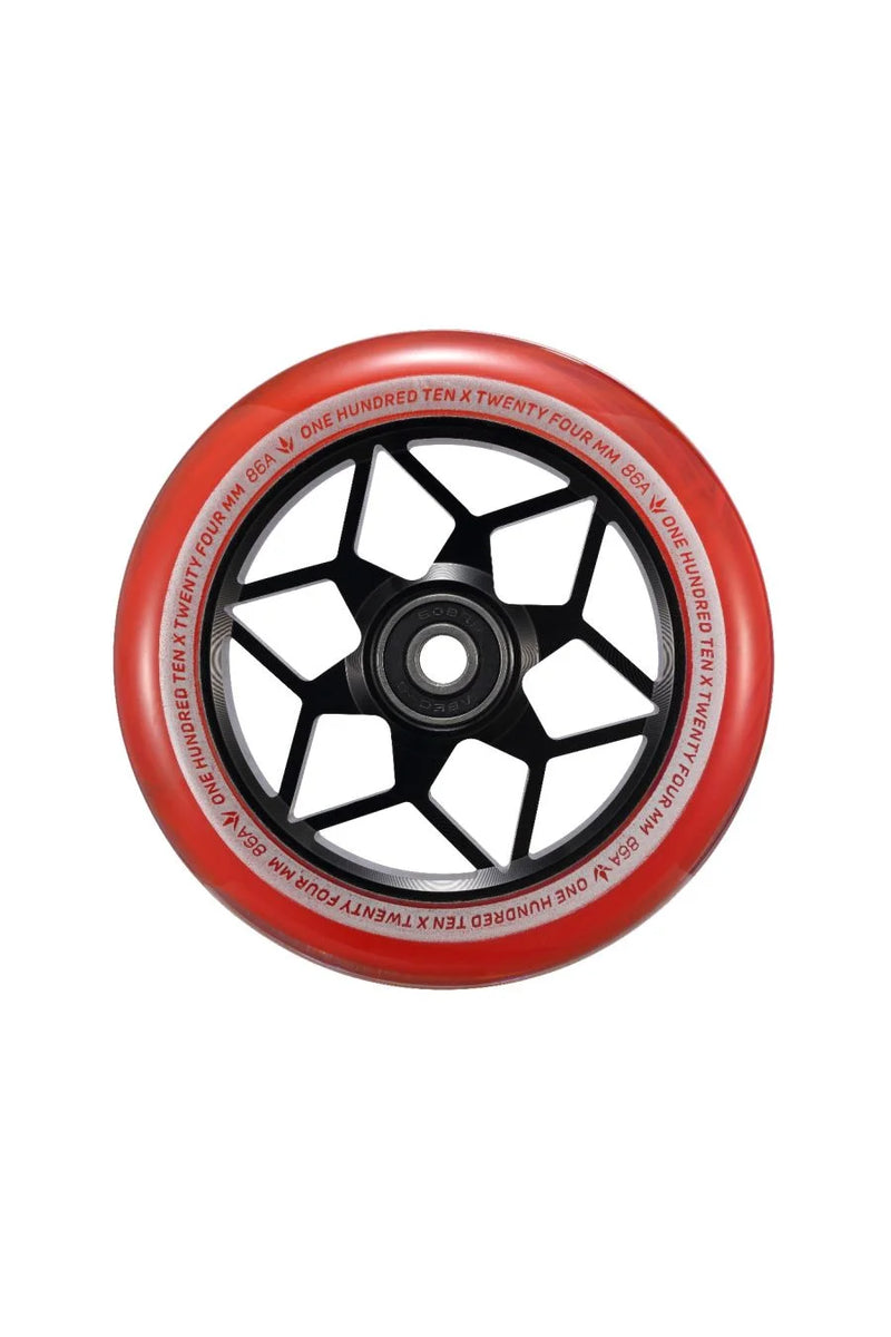 Envy - Diamond 110mm Wheels (Smoke Red)