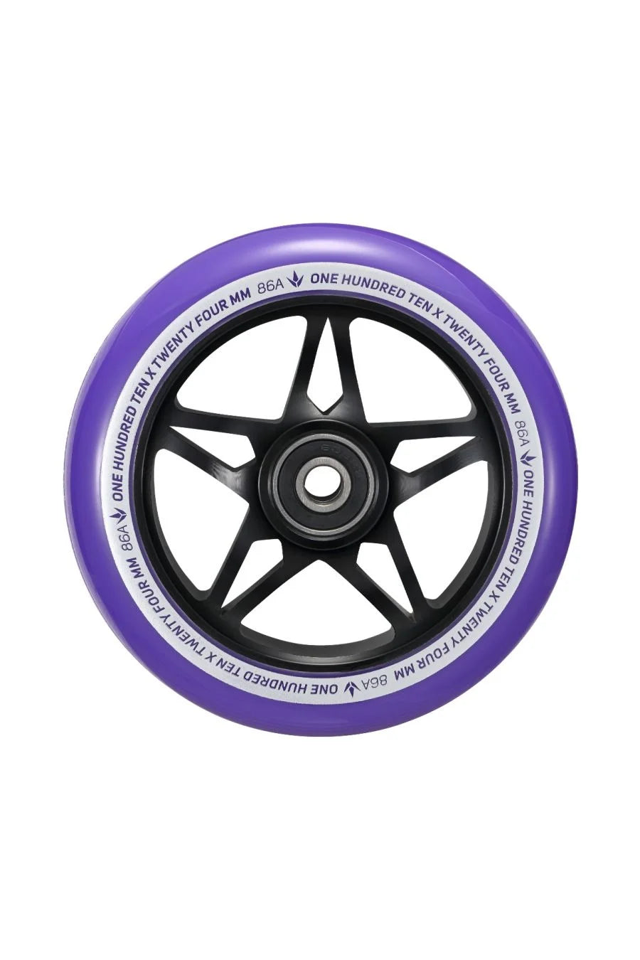Envy - S3 110mm Wheels (Black / Purple)